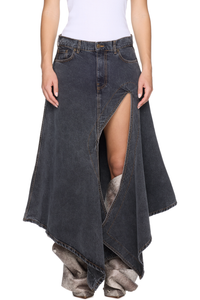 Picture of Evergreen Cut Out Denim Skirt