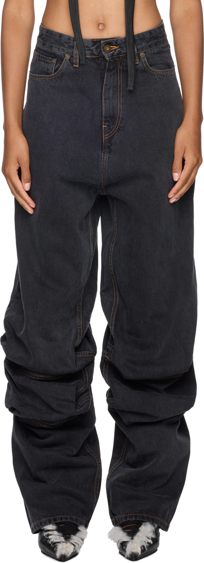 Y/Project Evergreen Draped Cuff Jeans