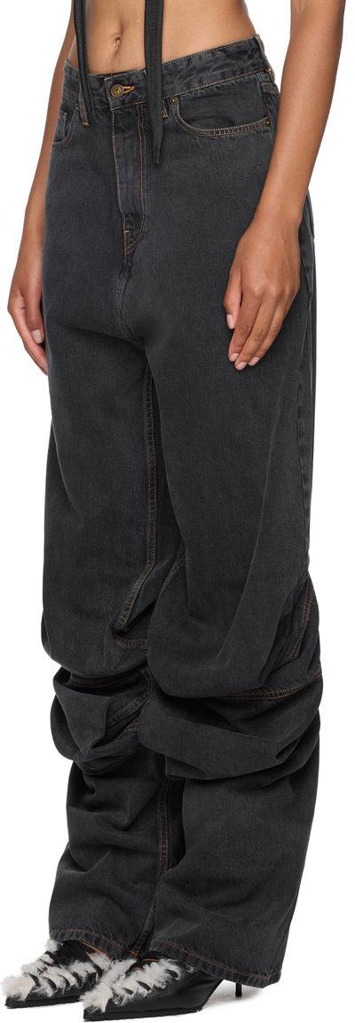Y/Project Evergreen Draped Cuff Jeans