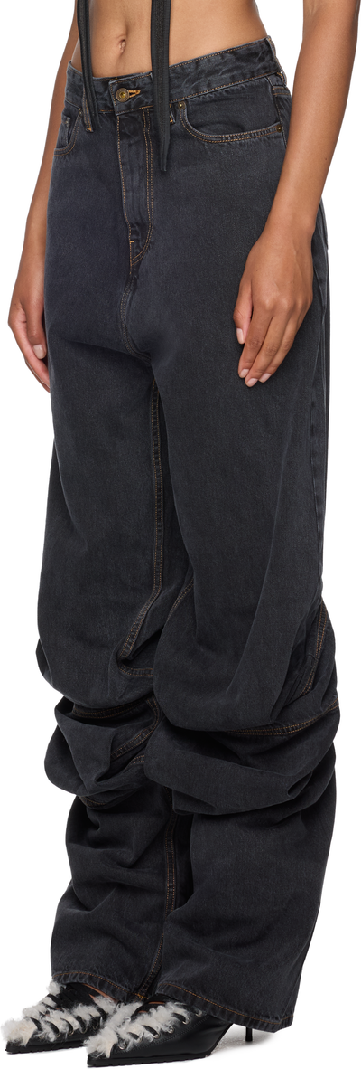 Y/Project Evergreen Draped Cuff Jeans