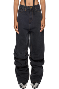 Picture of Evergreen Draped Cuff Jeans