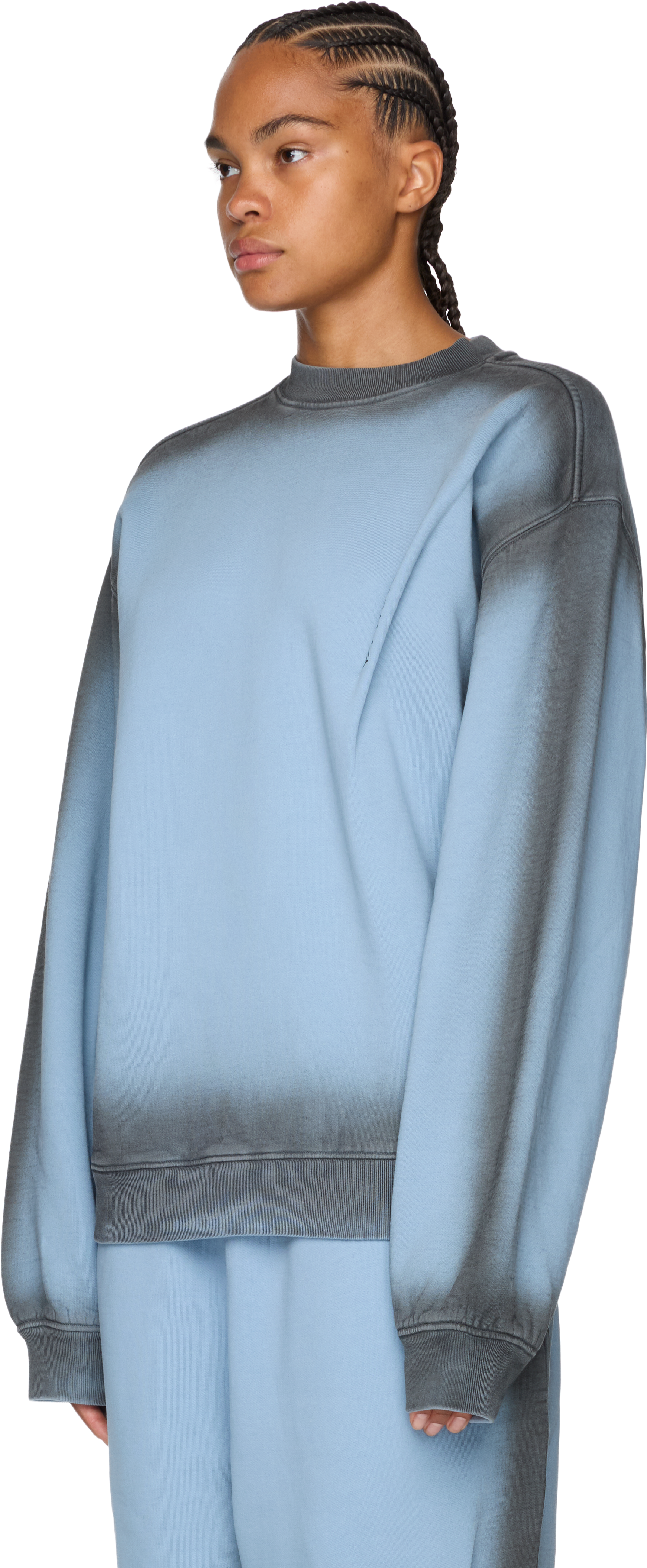 Y/Project Spray Printed Pinched Logo Sweatshirt