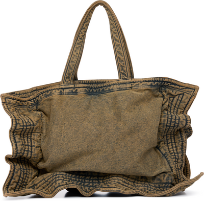 Y/Project Maxi Wire Cabas Denim Bag