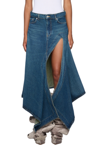 Picture of Evergreen Cut Out Denim Skirt