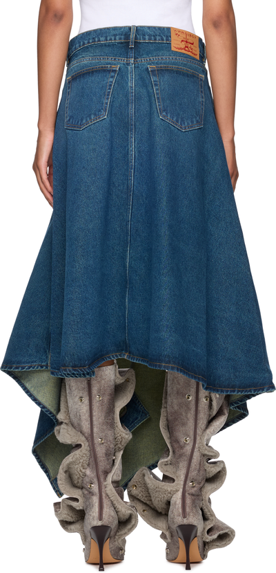 Y/Project Evergreen Cut Out Denim Skirt