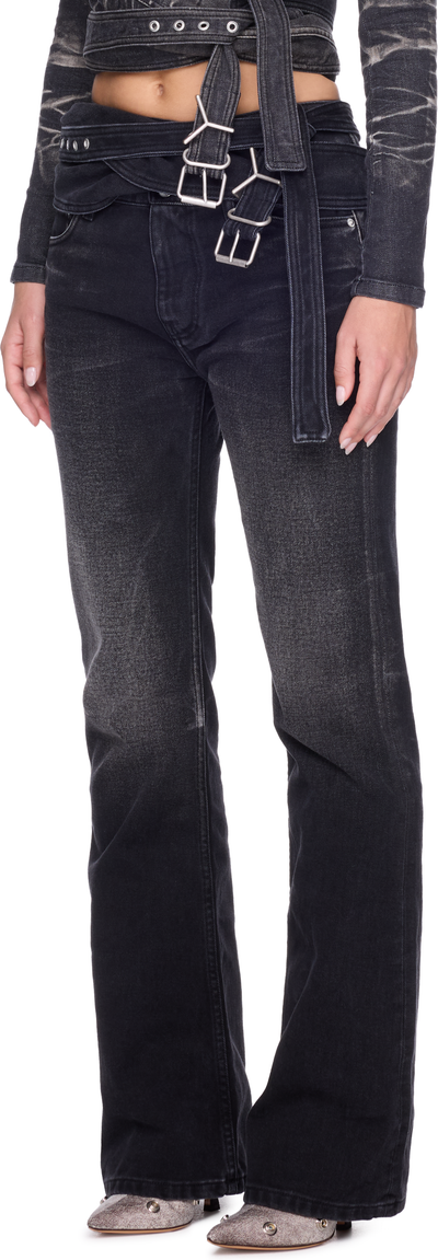 Y/Project Wrap Belt Jeans