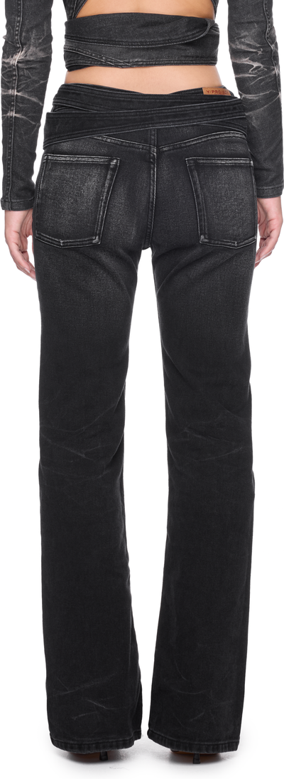Y/Project Wrap Belt Jeans