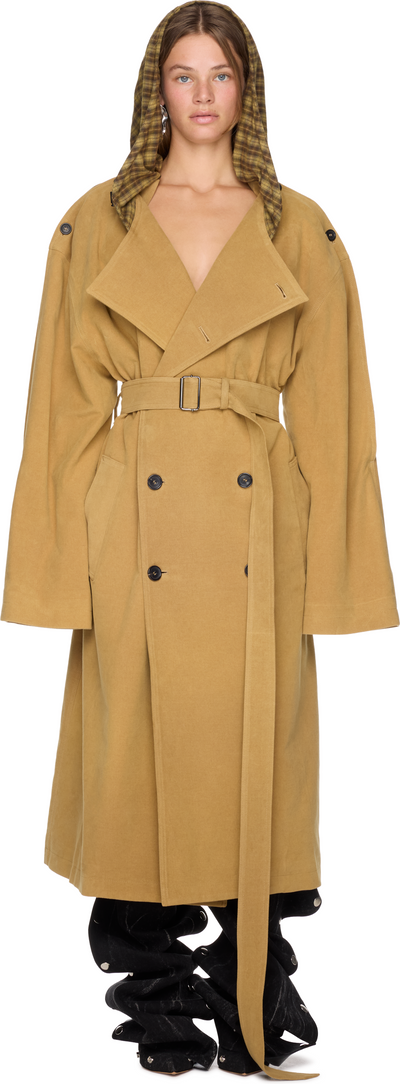 Y/Project Insert Hood Trench Coat
