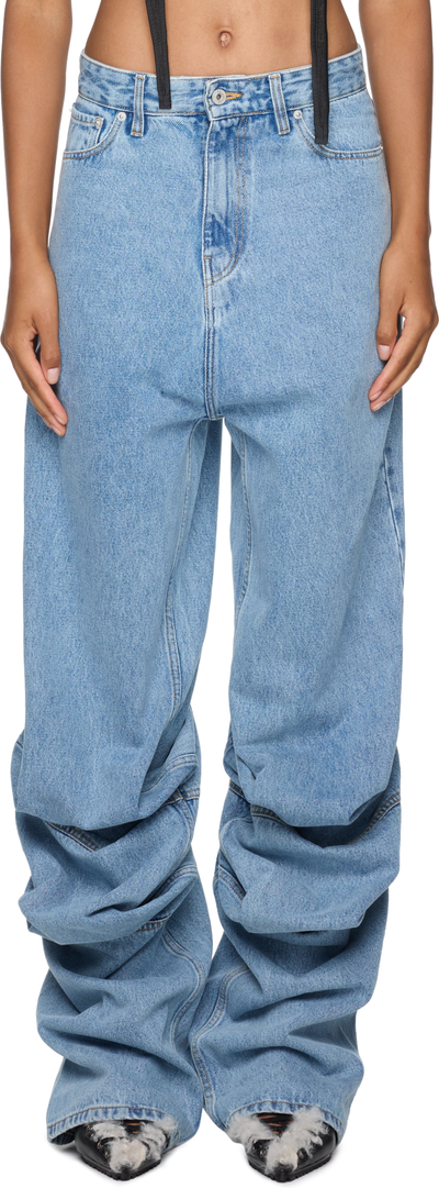 Y/Project Evergreen Draped Cuff Jeans