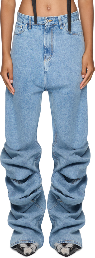 Y/Project Evergreen Draped Cuff Jeans
