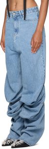 Y/Project Evergreen Draped Cuff Jeans