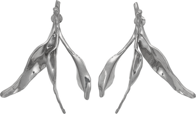 Y/Project Abstract Floral Earrings