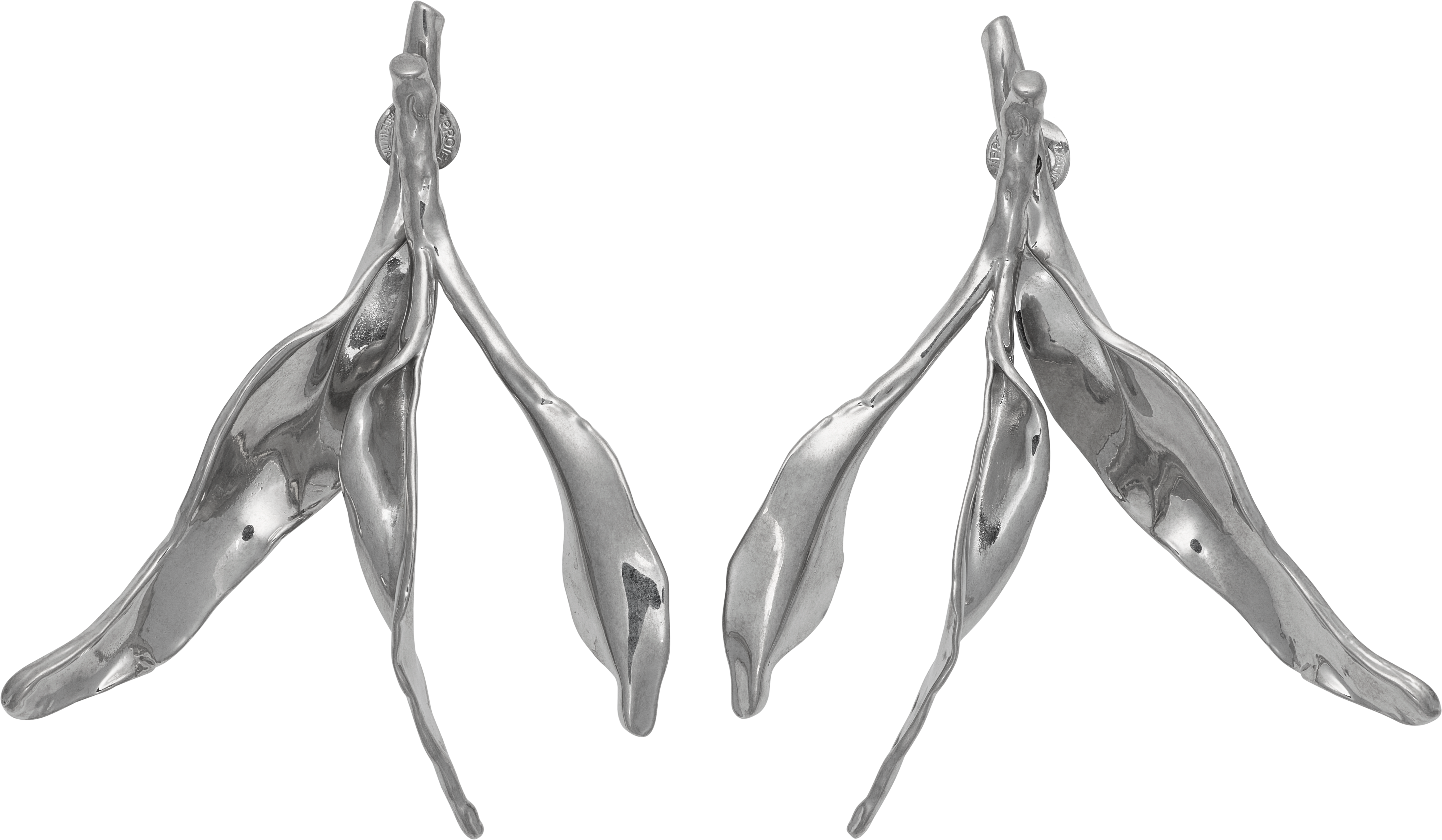 Y/Project Abstract Floral Earrings