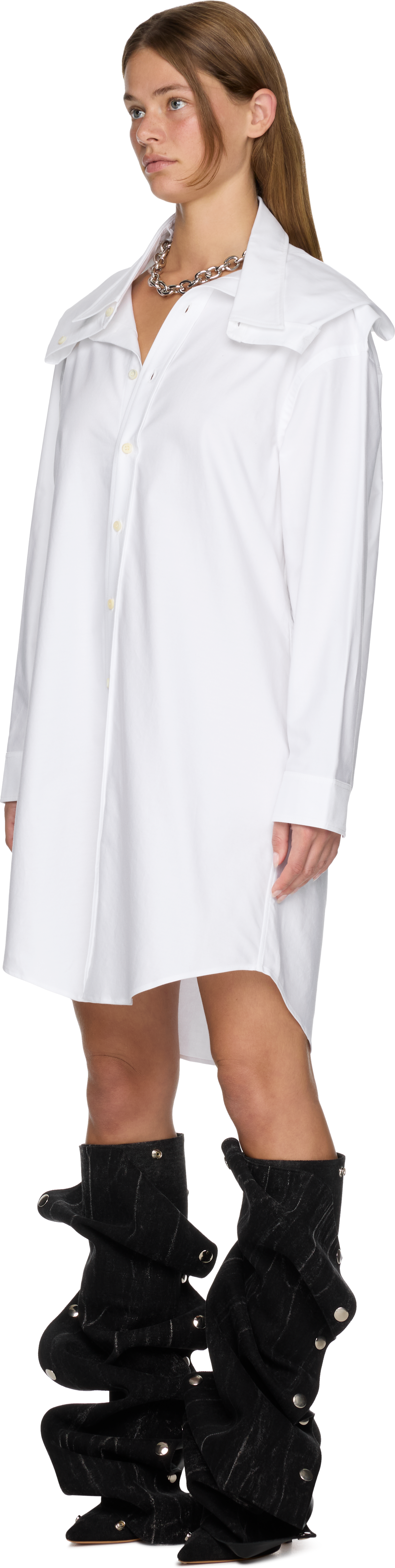 Y/Project Evergreen Chain Shirt Dress