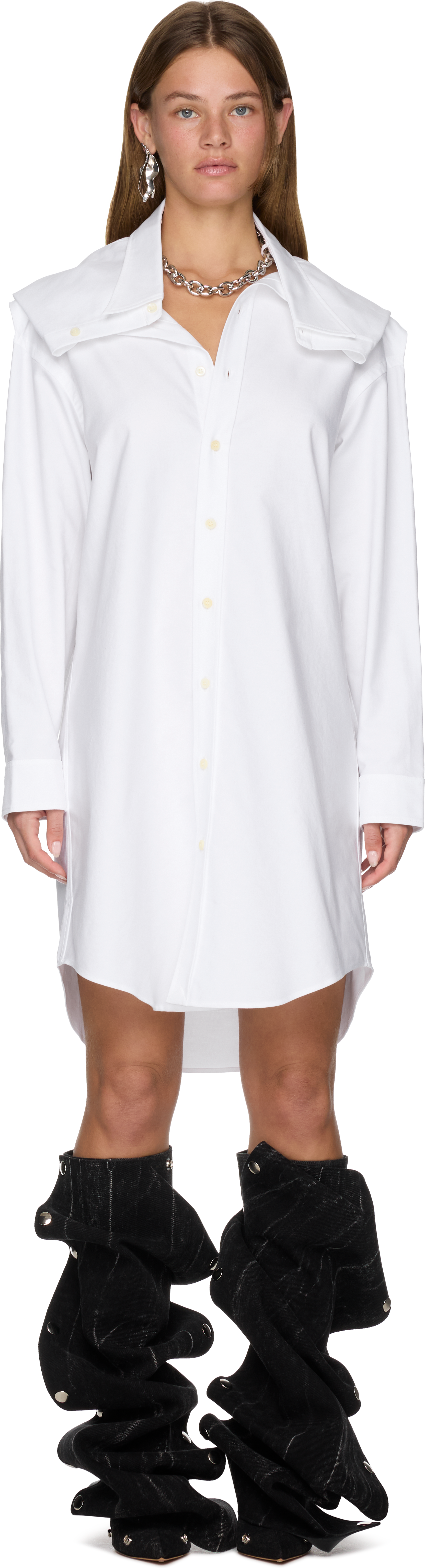 Y/Project Evergreen Chain Shirt Dress