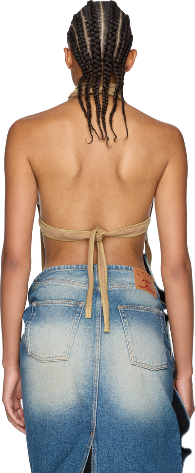 Y/Project Multi Scarf Bralette Top