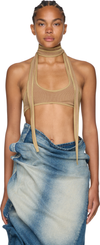 Y/Project Multi Scarf Bralette Top