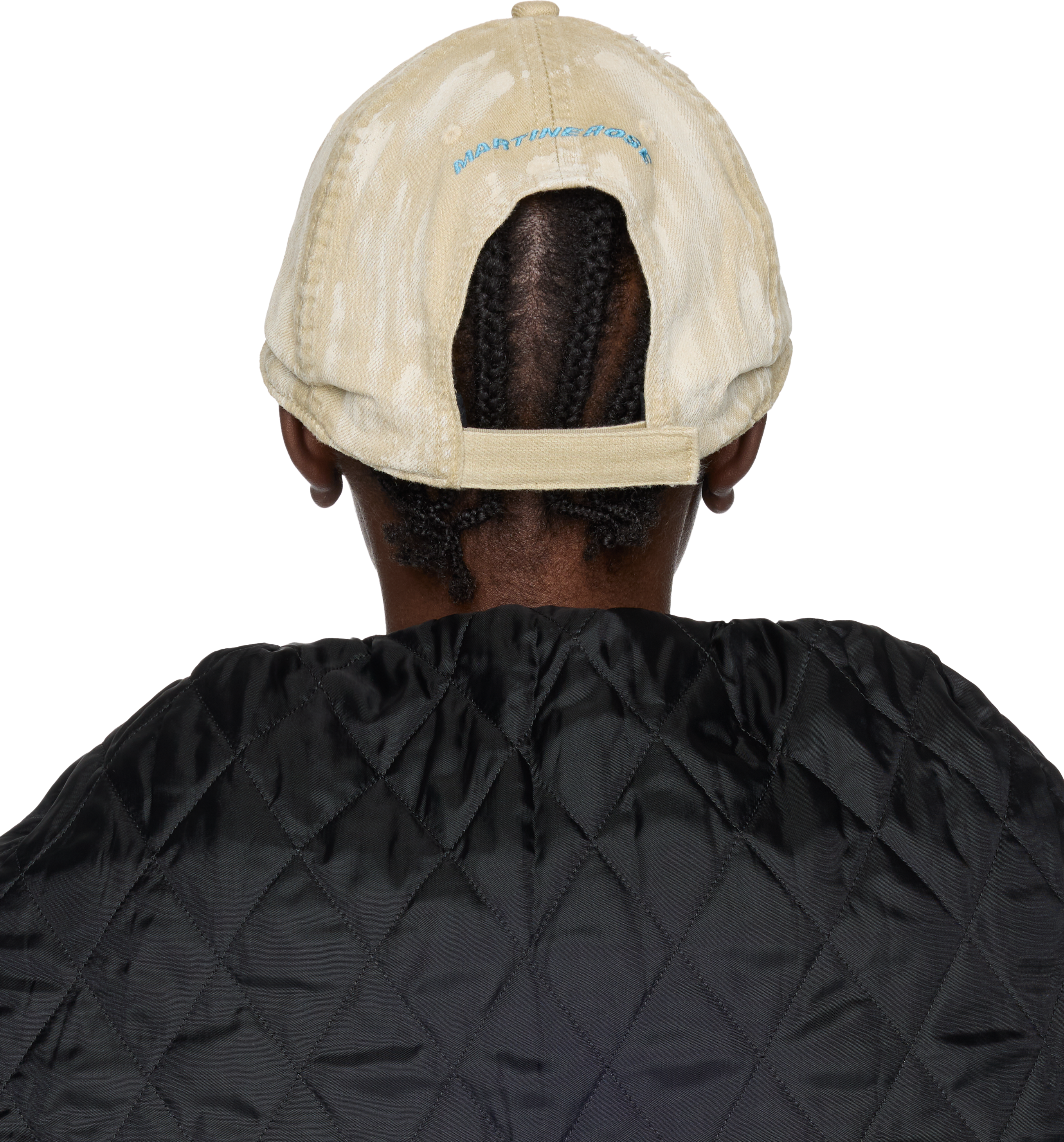 Martine Rose Rolled Back Baseball Cap