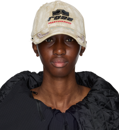 Martine Rose Rolled Back Baseball Cap