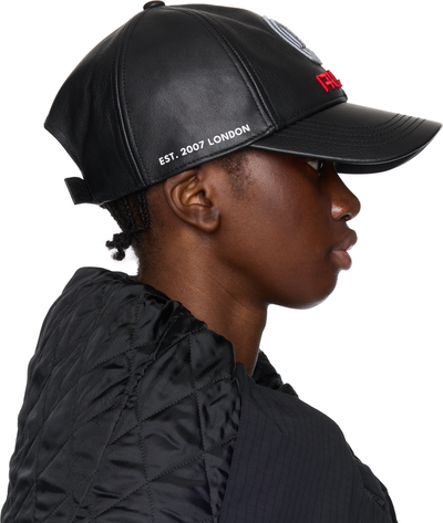 Martine Rose Leather Baseball Cap