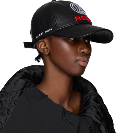 Martine Rose Leather Baseball Cap