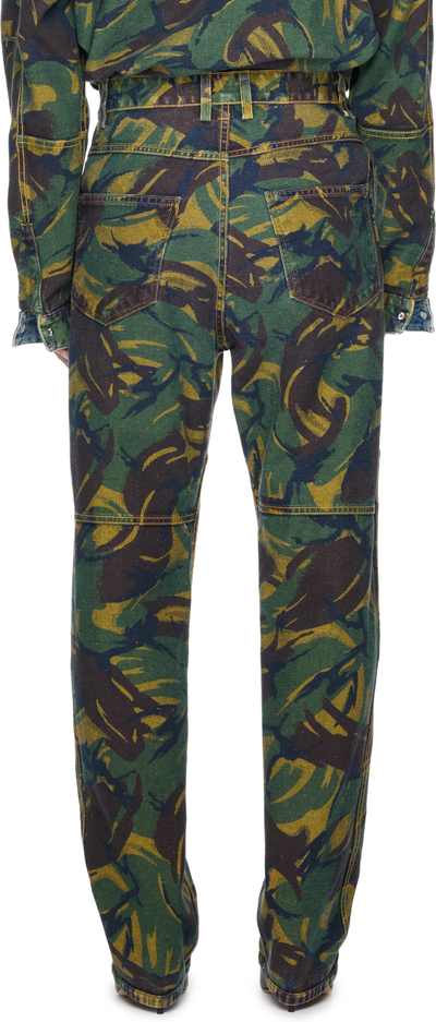 Martine Rose Reversible Camo Jeans