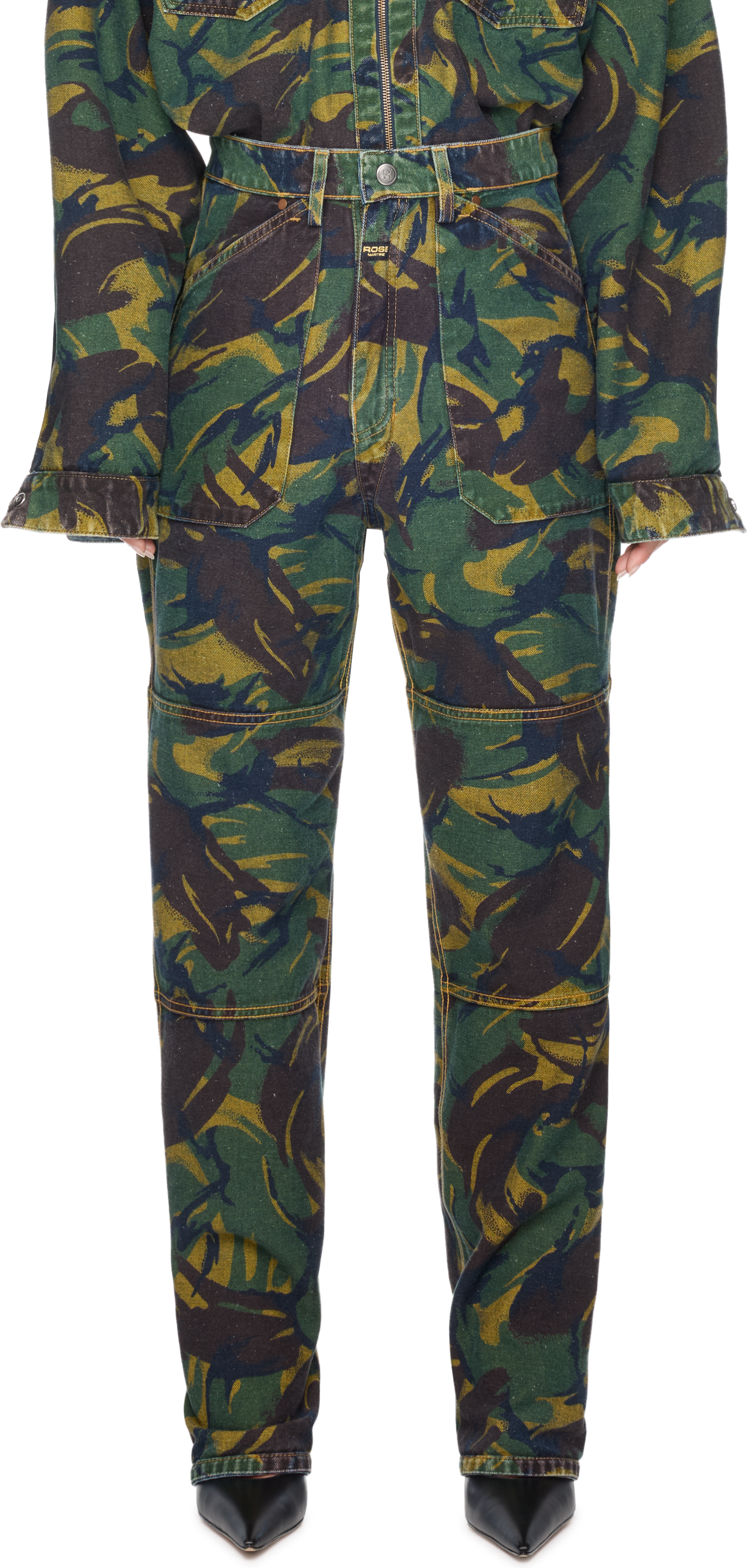 Martine Rose Reversible Camo Jeans