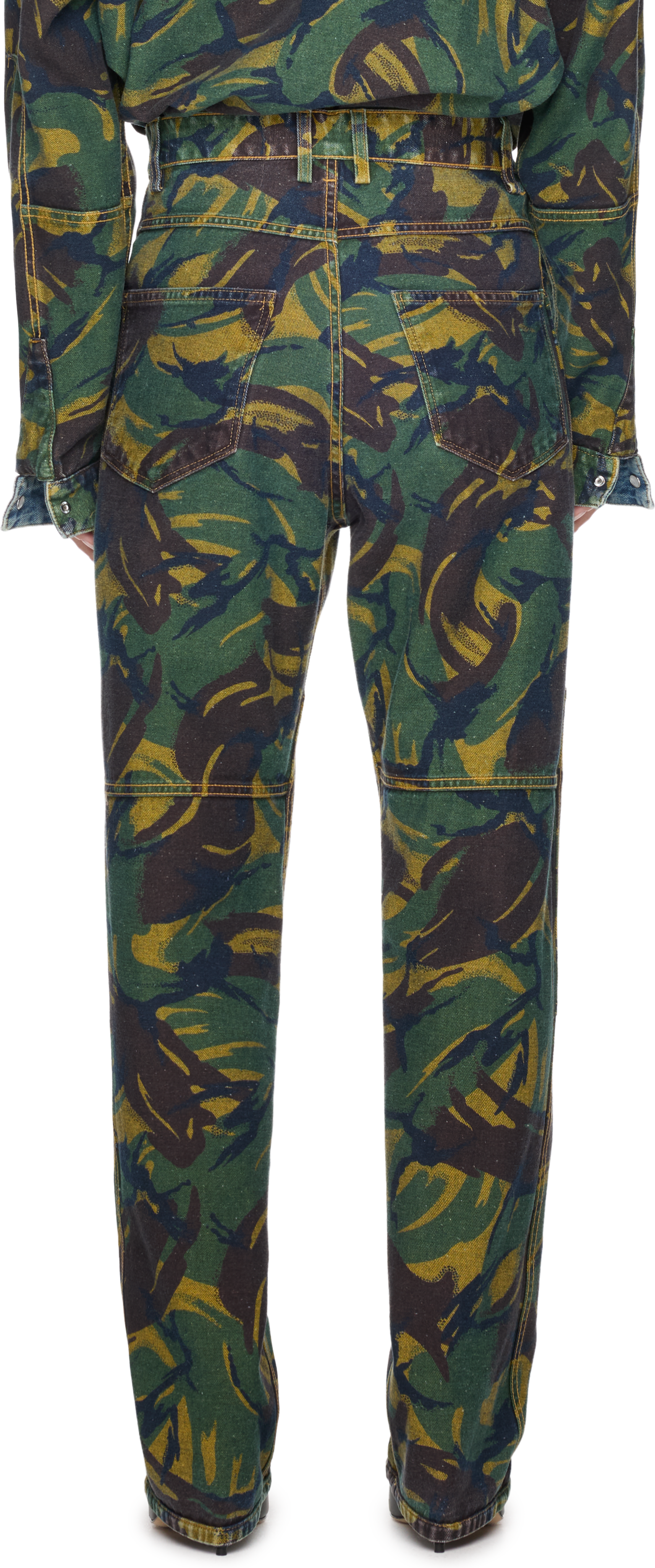 Martine Rose Reversible Camo Jeans