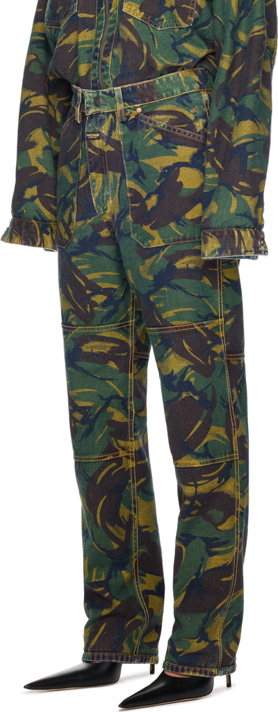 Martine Rose Reversible Camo Jeans