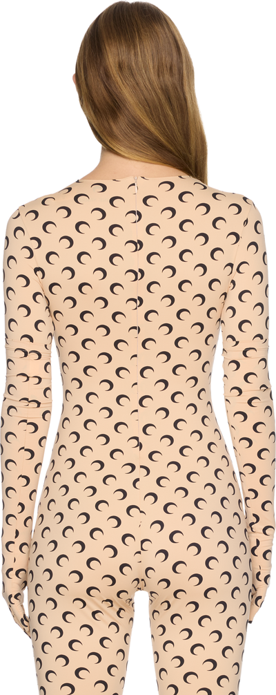 Marine Serre Regenerated All Over Moon Gloves