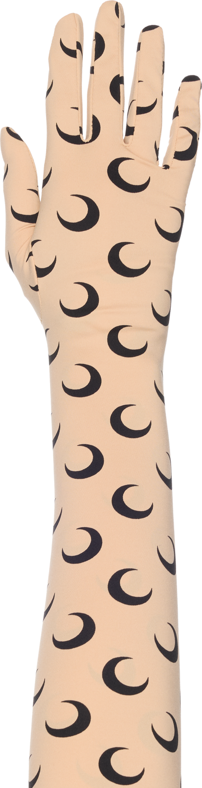 Marine Serre Rengerated All Over Moon Gloves