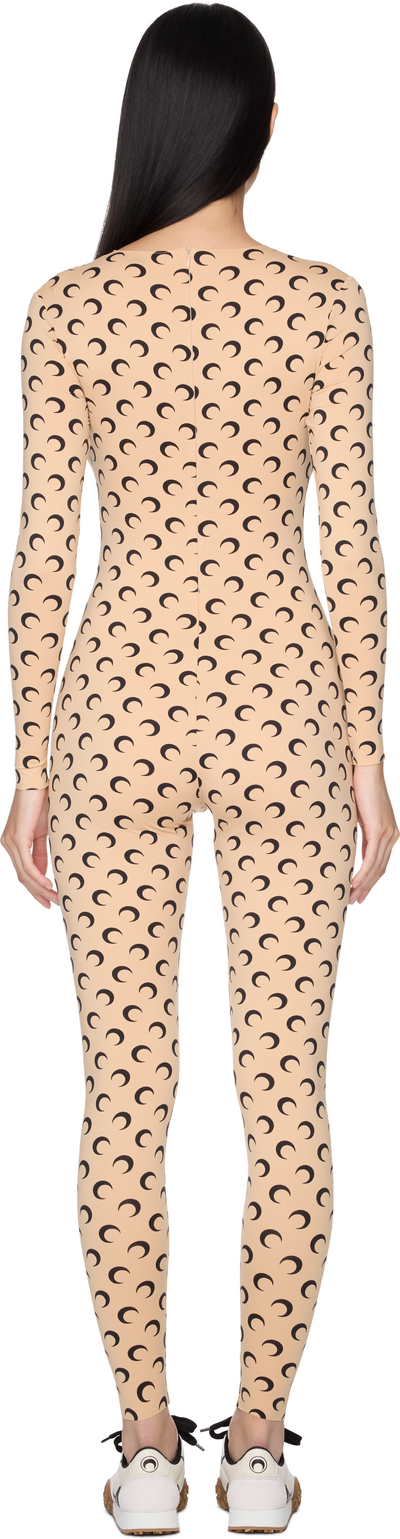 Marine Serre Recycled Jersey Moon Catsuit