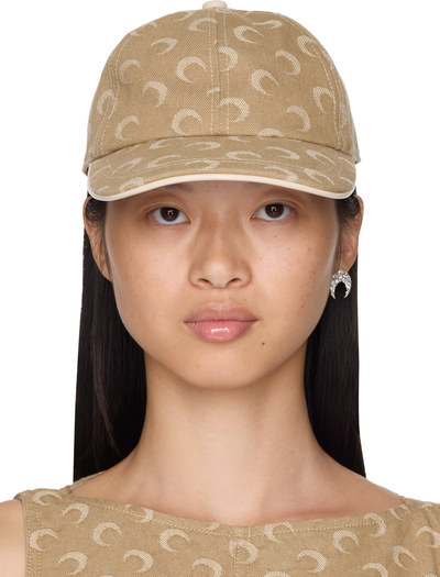 Marine Serre Swarovski Crystal Moon Studs