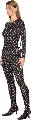 Marine Serre Moon Screenprint Leather Eclips Micro Bag