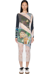 Picture of Upcycled T-Shirts And Lace T-Shirt Dress