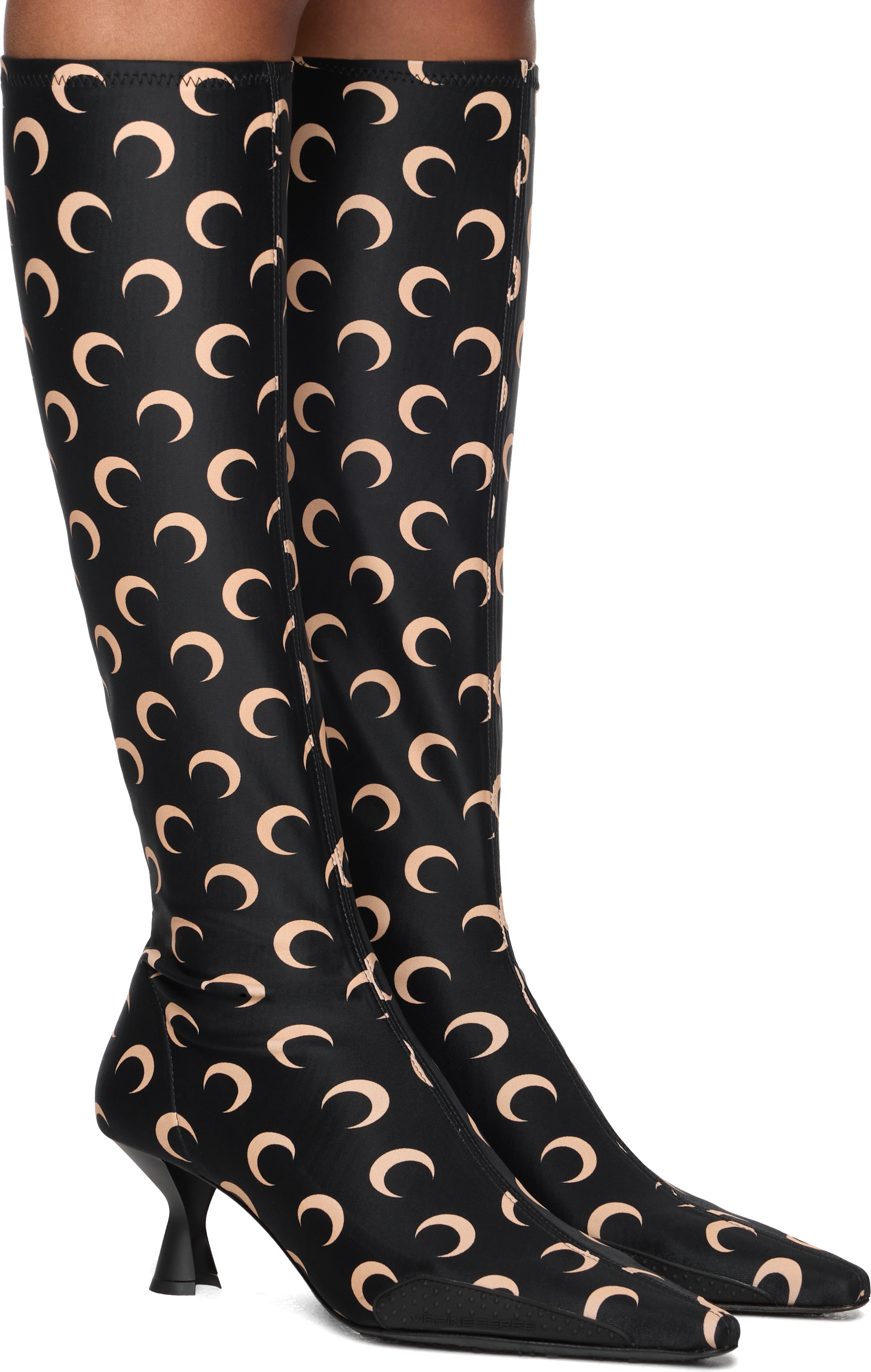 Marine Serre Moon Printed Jersey MS Still Boots