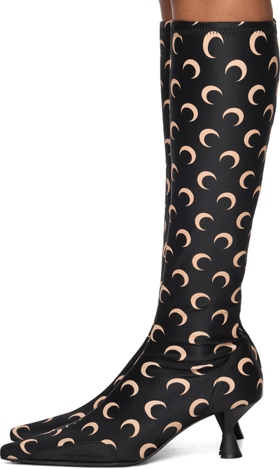 Marine Serre Moon Printed Jersey MS Still Boots