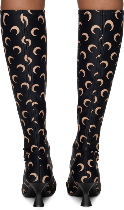 Marine Serre Moon Printed Jersey MS Still Boots