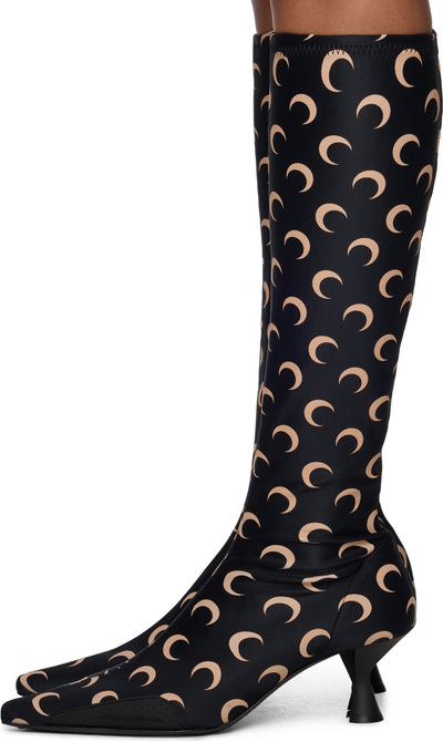 Marine Serre Moon Printed Jersey MS Still Boots