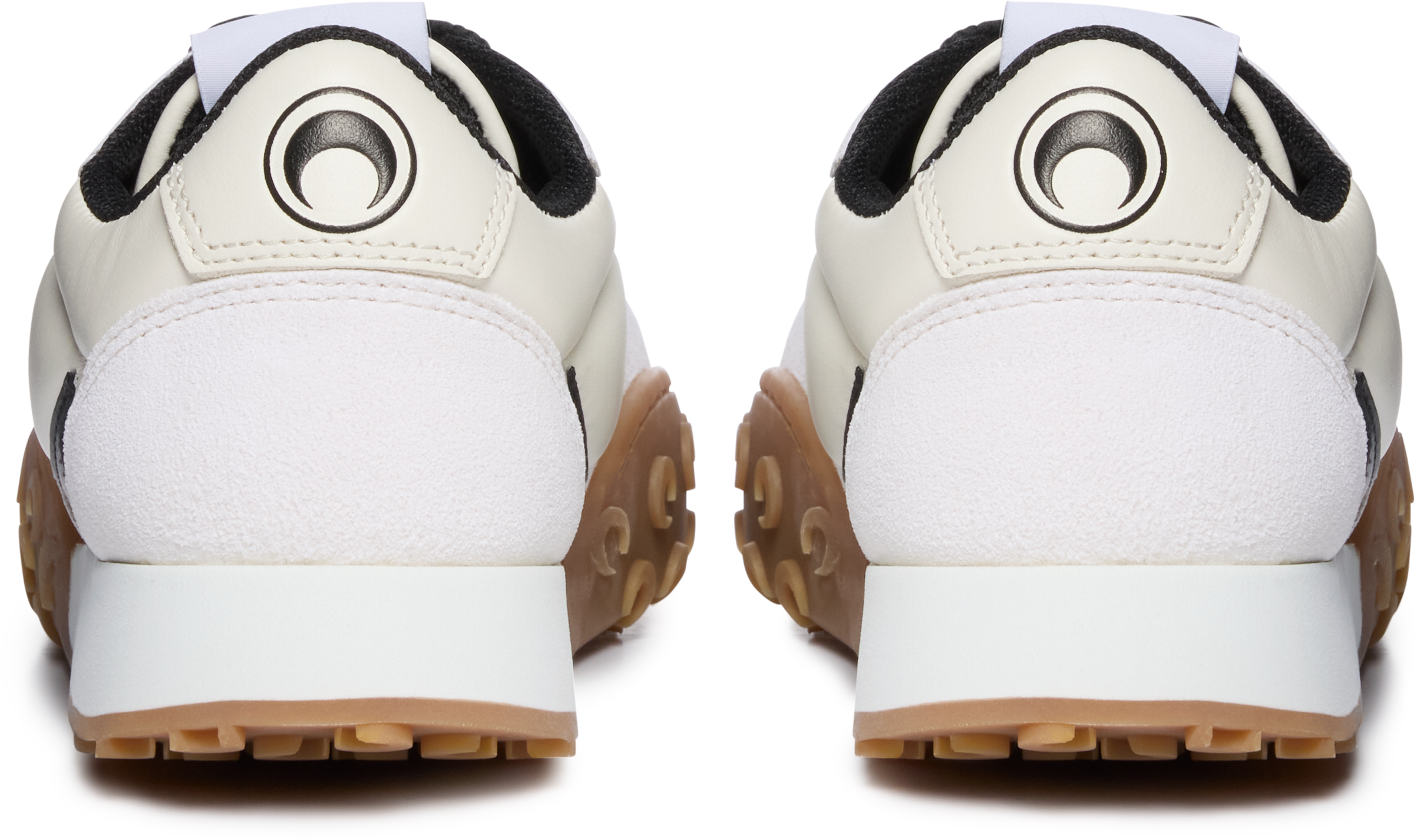 Marine Serre Leather MS Rise Sneakers