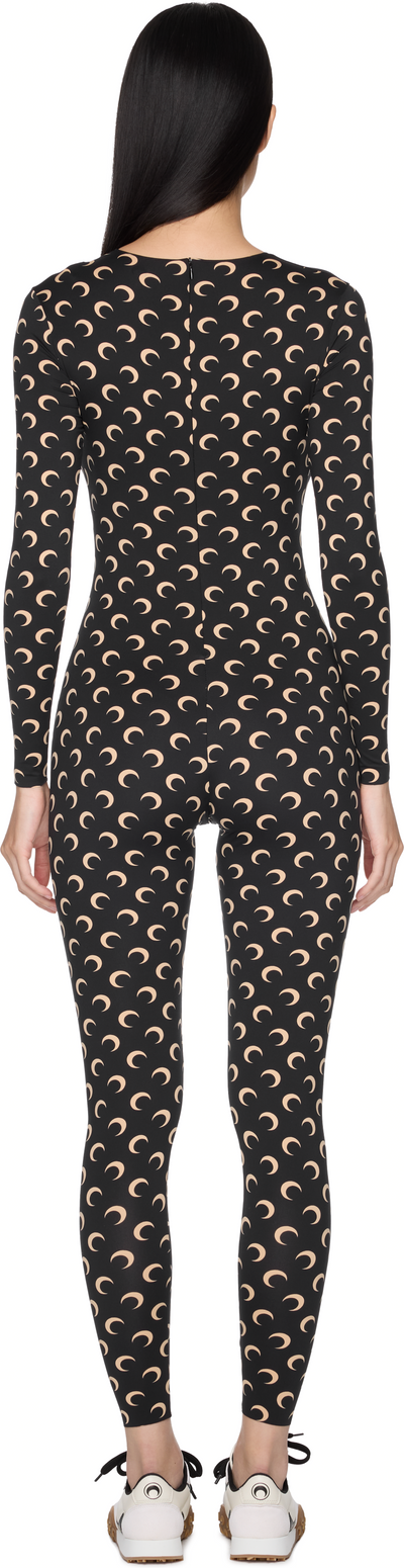 Marine Serre Recycled Jersey Moon Catsuit