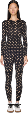 Marine Serre Recycled Jersey Moon Catsuit