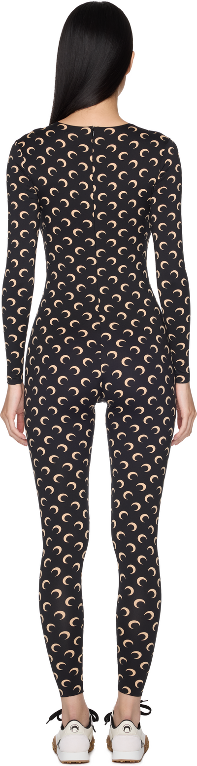 Marine Serre Recycled Jersey Moon Catsuit