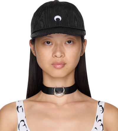 Marine Serre Regenerated Moire Baseball Cap