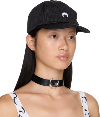 Marine Serre Regenerated Moire Baseball Cap