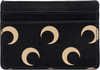 Marine Serre Moon Screen Print Leather Card Holder