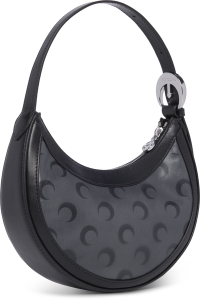 Marine Serre AOM Airbrushed Leather Eclips Mini Bag