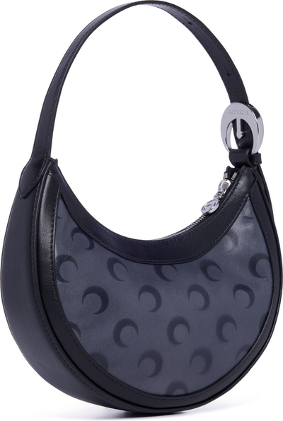 Marine Serre AOM Airbrushed Leather Eclips Mini Bag