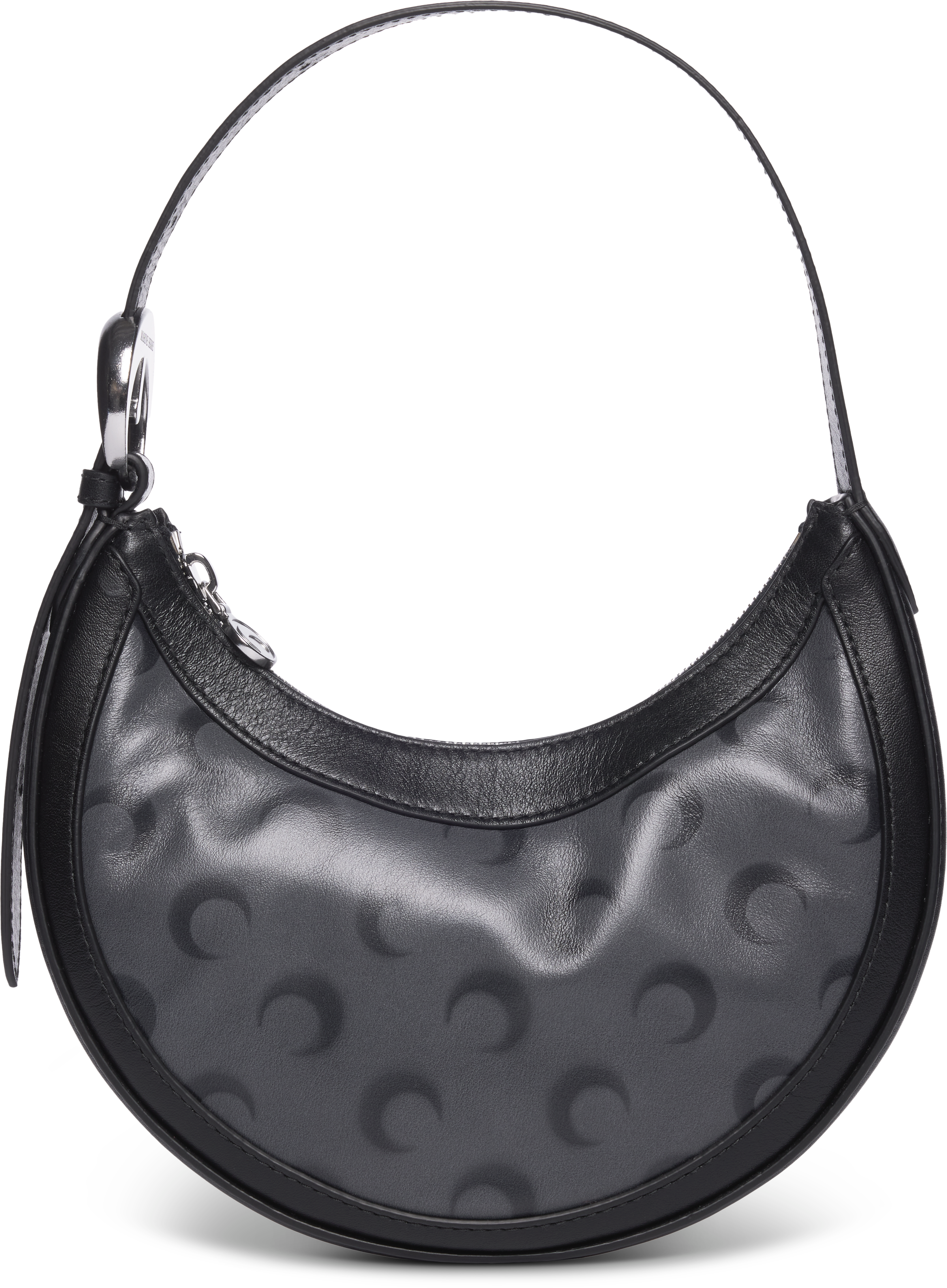 Marine Serre AOM Airbrushed Leather Eclips Mini Bag