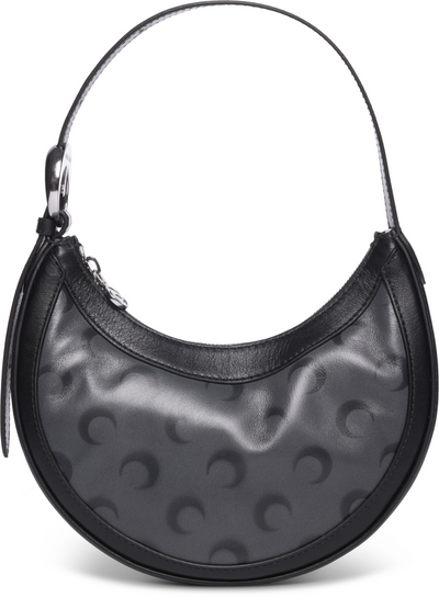 Marine Serre AOM Airbrushed Leather Eclips Mini Bag
